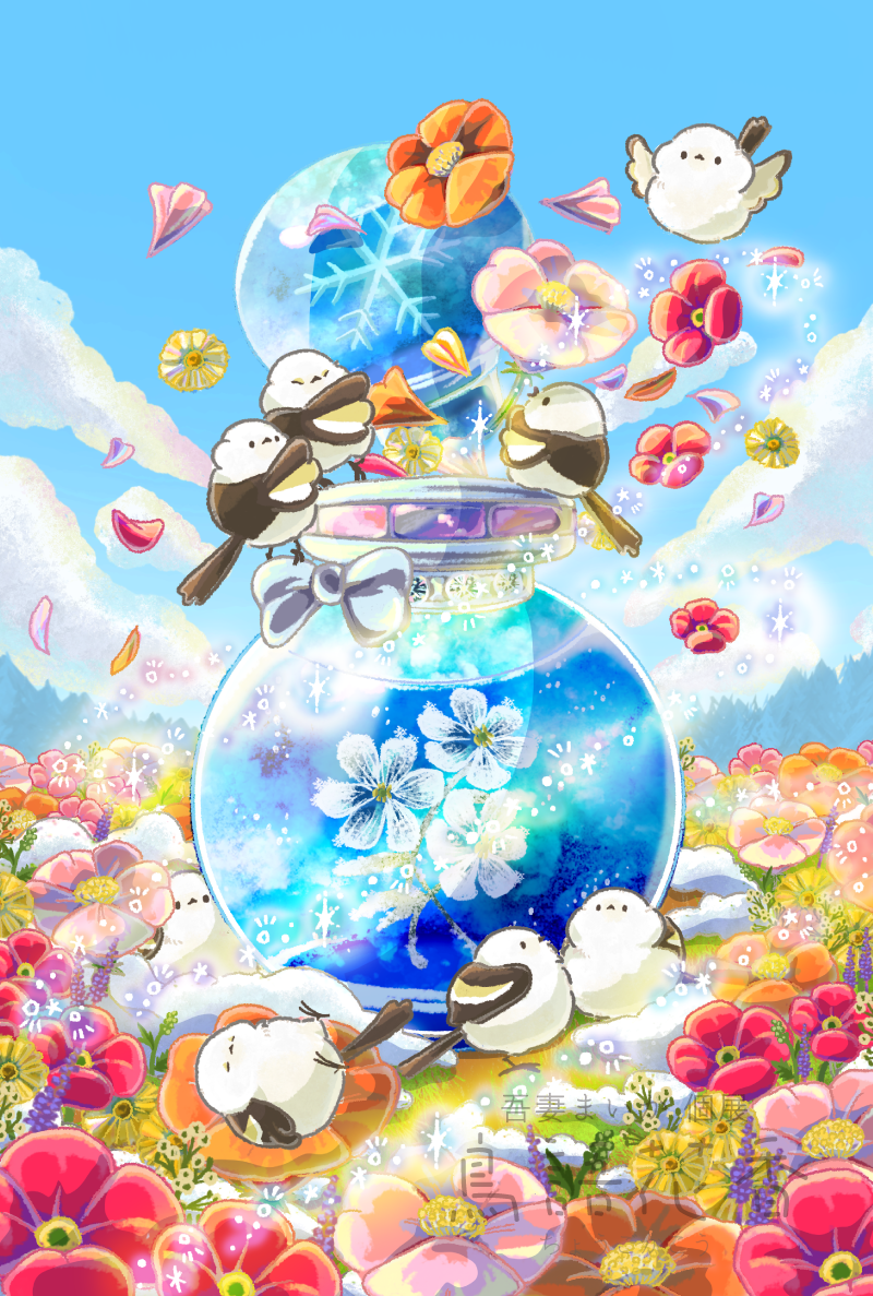 個展の作品の解説 – 吾妻まいか個展 鳥語花香